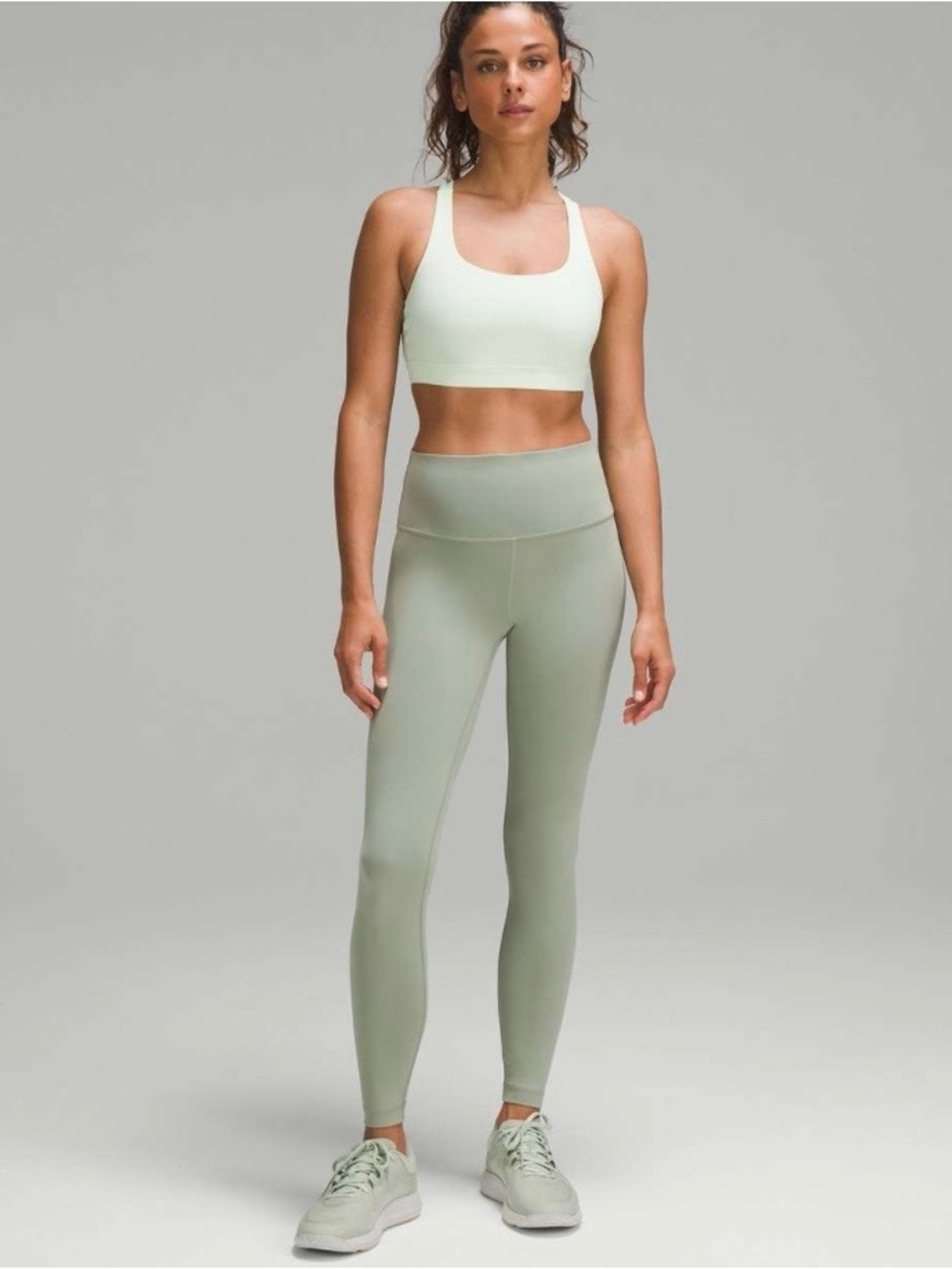 lululemon athletica Wunder Train in laurel Green High-Rise Leggings